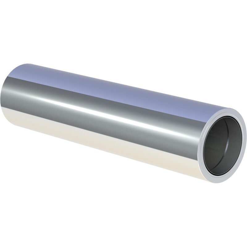 Edelstahl Schornstein Längenelement integriertes Wandfutter  1000 Ø 150 mm