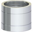 Längenelement doppelwandig  250 mm Ø 180 mm