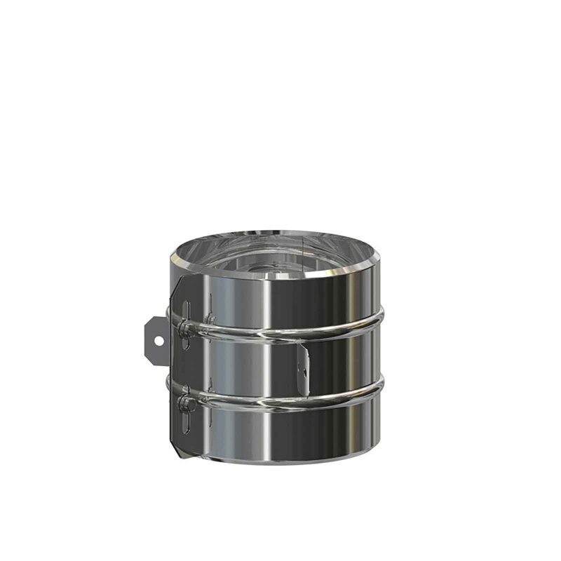 Dreipunkt-Abspannschelle Klemmband für Teleskopstangen oder Edelstahlseile (DN 150)