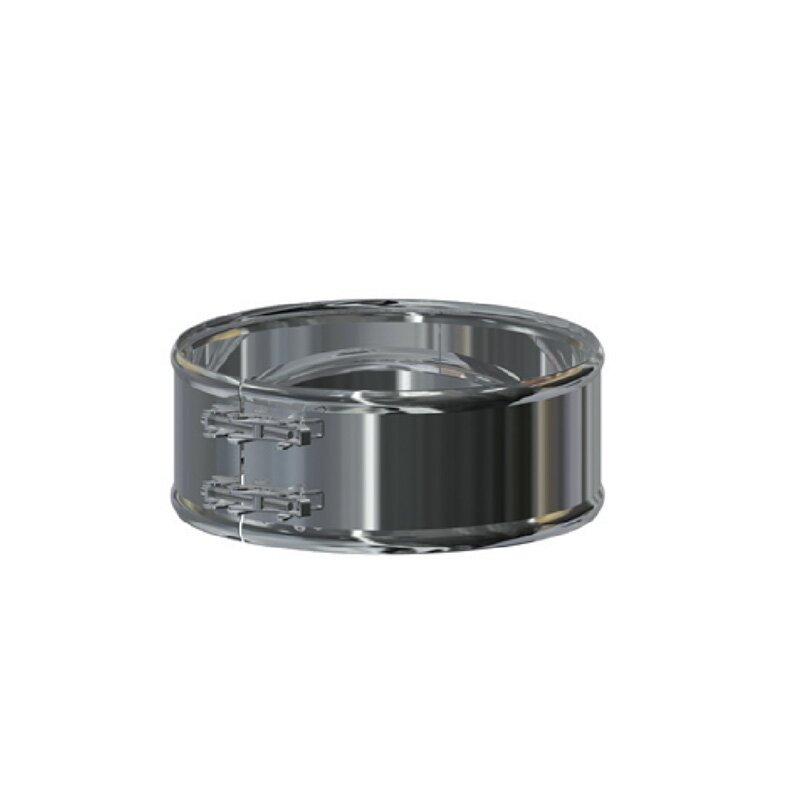 Klemmband breit Klemmschelle Schornstein doppelwandig Ø 80 - 200 mm 130 mm