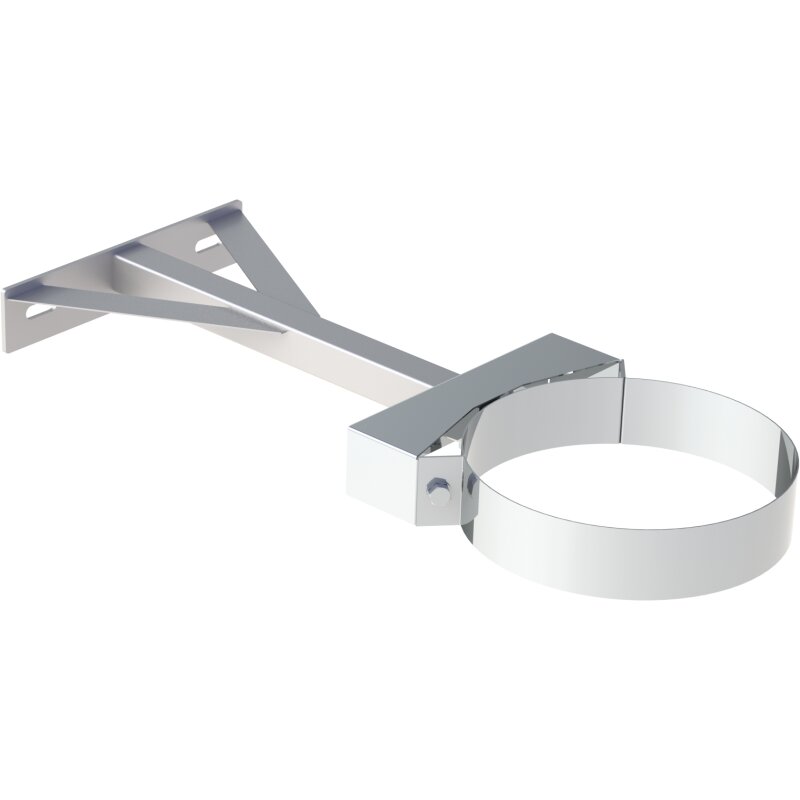 Wandhalter verstellbar 250-360mm einstrebig DW 80-225mm Premium