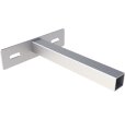 Wandteil von FU-0003 für Wandhalter 50-250mm einstrebig DW 80-225mm Premium