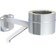 Grundplatte rund mit Kondensatablauf unten und Halterung verstellbar bis 200mm DW 80-250mm Wandabstand Premium