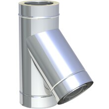 T-Anschluss 45° mit Wassernase DW 80-250mm Premium