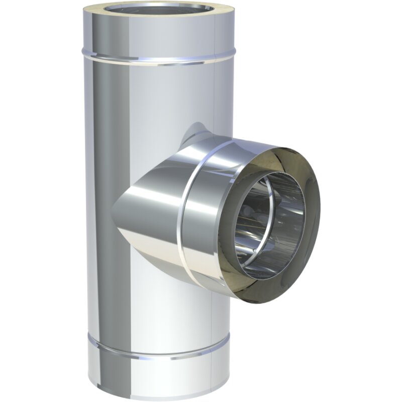 T-Anschluss 90° mit Wassernase DW 80-250mm Premium