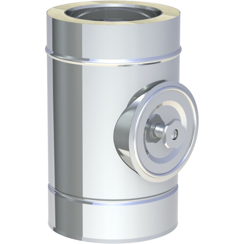 Längenelement mit Revision Deckel für Öl und Gas für Verbindungsleitung DW 80-250mm Premium