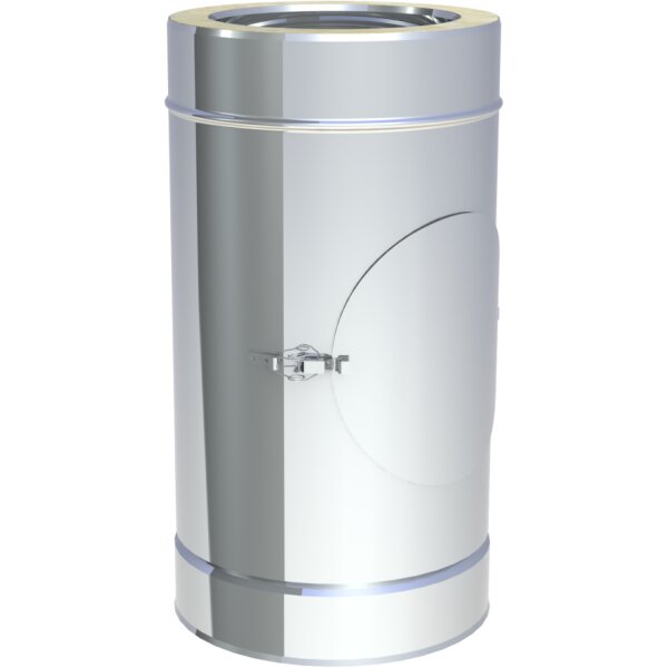 Längenelement mit Revision mit Innen- und Außendeckel DW 80-250mm Premium