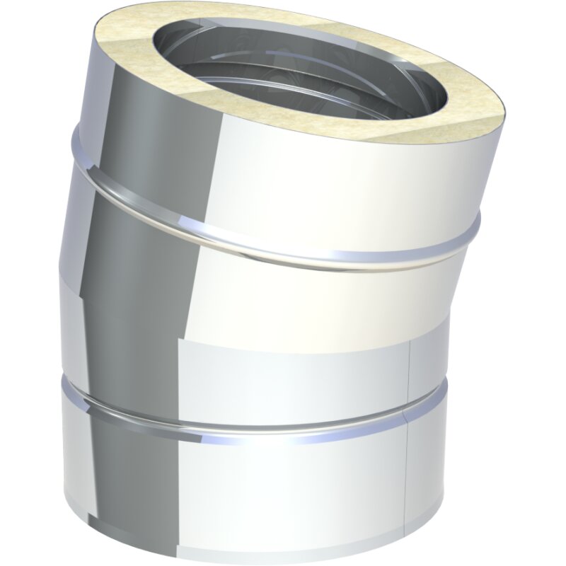 Bogenelement Winkel 15° DW 80-250mm Premium