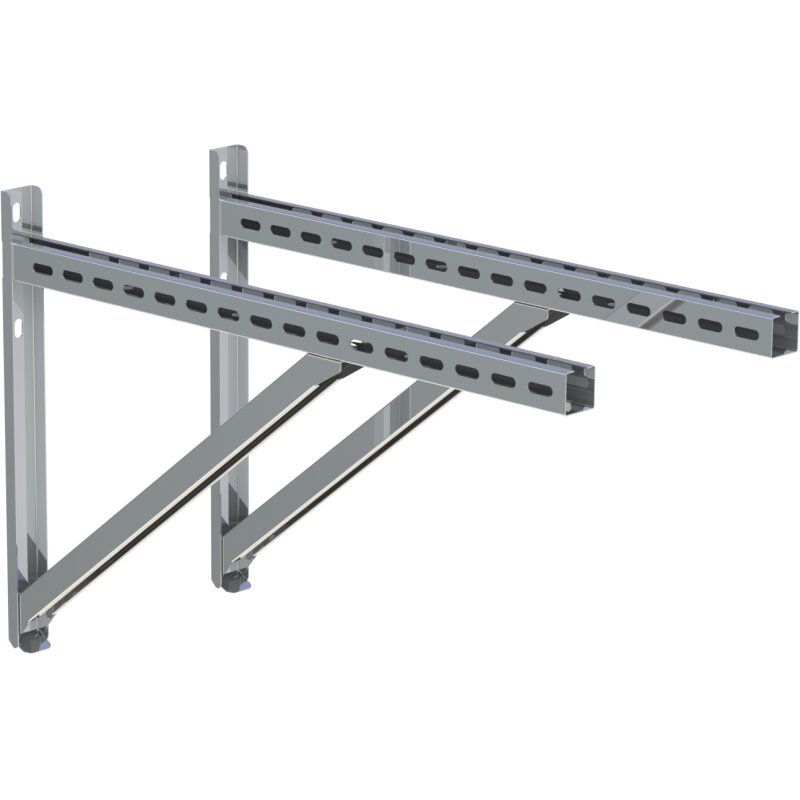 Wandstütze und Querträger Typ III 750mm Wandstärke 0,5 mm