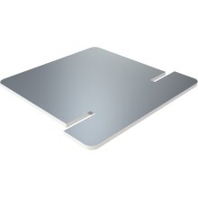 Wasserableitblech für Wandstütze - 2 Stück...