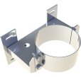 Wandhalter statisch 50mm DW 130-250mm Wandstärke 0,5 mm