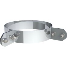 2 Punkt Abspannschelle DW 130-250mm Wandstärke 0,5 mm