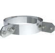 2 Punkt Abspannschelle DW 130-250mm Wandstärke 0,5 mm