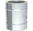 Entwässerungselement für horizontalen und vertikalen Einbau mit 1/2" Nippel 250mm DW 130-250mmWandstärke 0,5 mm