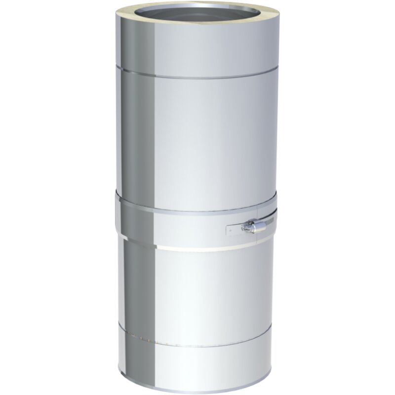 Schiebeelement für Verbindungsleitung 320-460mm DW 130-250mm Wandstärke 0,5 mm