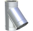 T-Anschluss 45° mit Wassernase DW 130-250mmWandstärke 0,5 mm