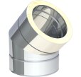 Bogenelement Winkel konfigurierbar 1°-44° DW 130-250mm Wandstärke 0,5 mm