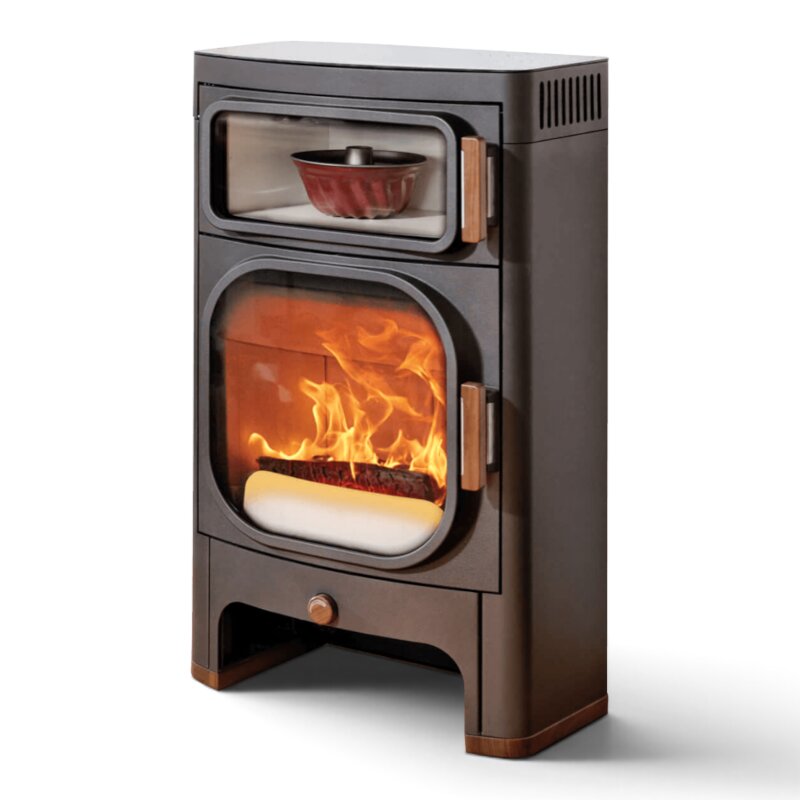 Heidi Back – Kaminofen zum Backen & Warmhalten